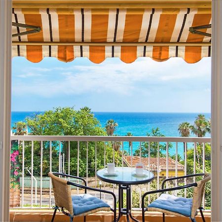 Vina Del Mare, Vue Mer, Terrasse Menton Exterior foto