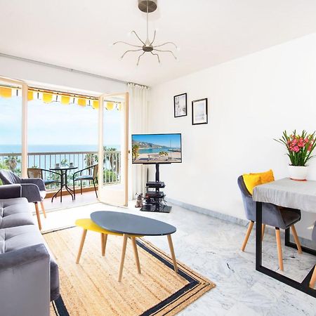 Vina Del Mare, Vue Mer, Terrasse Menton Exterior foto